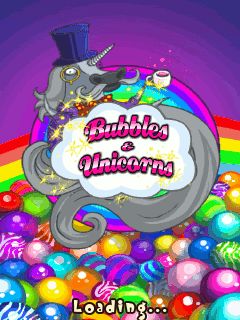 Bubbles and unicorns - пузыри скачать на сенсорный телефон